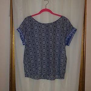 Violet & Claire geometric blouse